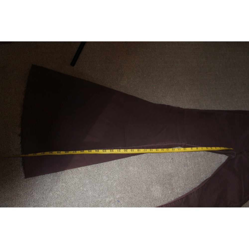 By Together High Rise Flare Bell Bottom Jeans Brown‎ Size S - Picture 9 of 11